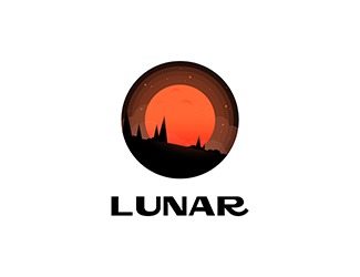 Projekt graficzny logo dla firmy online Lunar